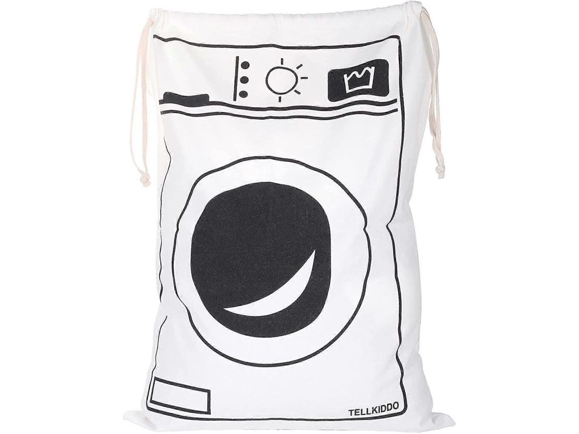 Lurelia Cesto Para Roupa Dobrável Cordão Amplo 68 X 48 Cm Lona Preto Brinquedos