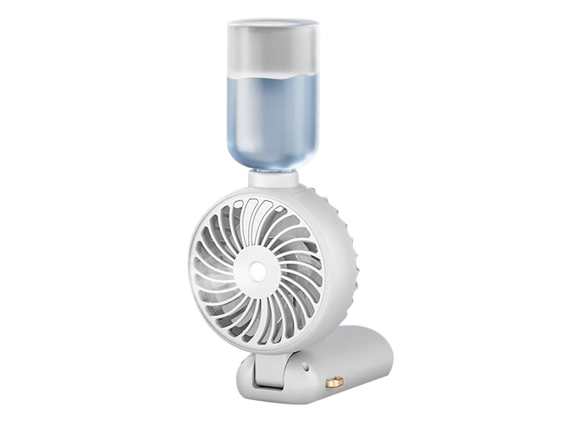 Portable Handheld Misting Fan (water Spray, Pink Foldable) Eoocoo