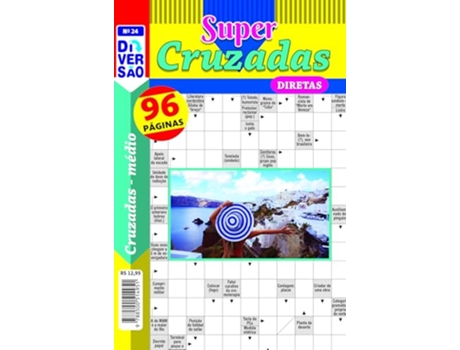 Livro Diversão Super Cruzadas Diretas 24 de EDITORA COQUETEL (Português)