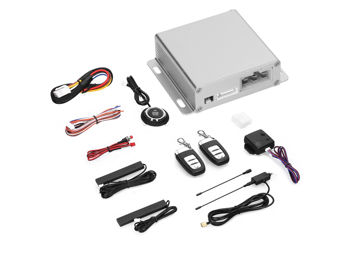 12v Car Anti-theft Alarm Remote Starter Pke Keyless Entry System