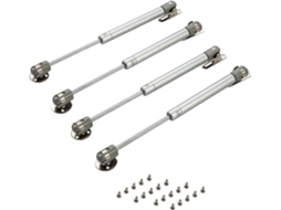 Haste De Suporte Com Mola A Gás Para Armário, Amortecedores A Gás De 270mm, Suporte De Elevação 20n A 200n, Pacote Com 4 40n