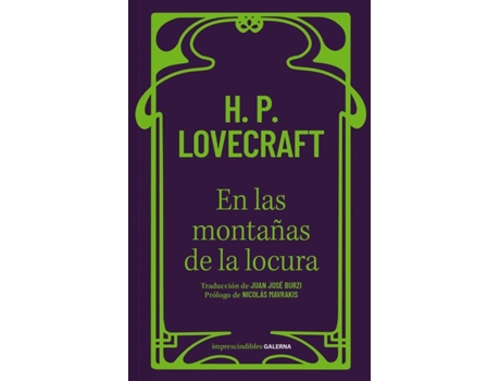 Livro En Las Montanas De La Locura de H P Lovecraft (Português)