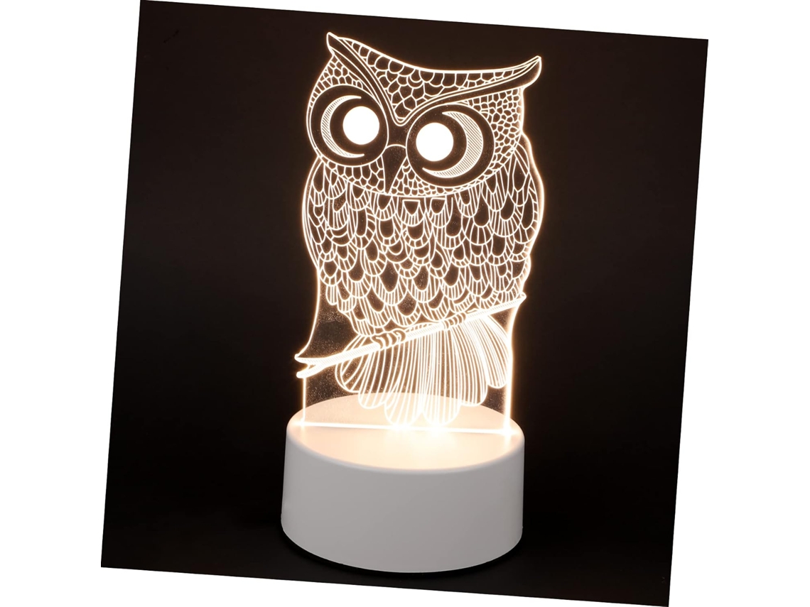 Abajur De Cabeceira Em Formato Animal, Iluminação Decorativa, Luz