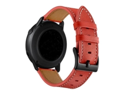 Pulseira De Couro De Primeira Camada Com Costura Para Huawei Watch Gt3 Pro 43mm / 46mm 22mm