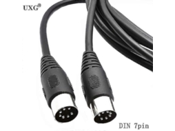 Cabo Lurelia Midi USB-C DIN 7 pinos 1m 1,5m, para PC e computador