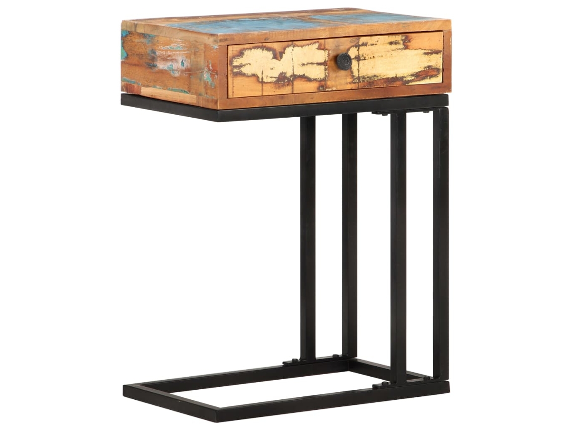Side Table, Side Tables Vidaxl Multicolor Madeira (n/a)