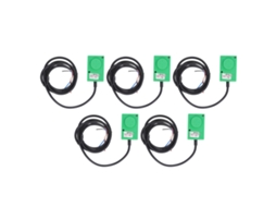 Conjunto de 5 sensores de proximidade de 2 fios abertos para deteção 90‑AC 2A | S/MARCA