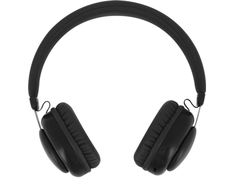 Auscultadores Bluetooth AVIZAR KASK-BT-BE10-BK (On Ear - Bluetooth - Microfone - Preto)