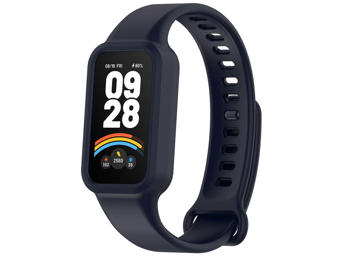 Pulseira Integrada De Silicone Macio De Cor Sólida Para Redmi Band 3 / Xiaomi Smart Band 9 Active