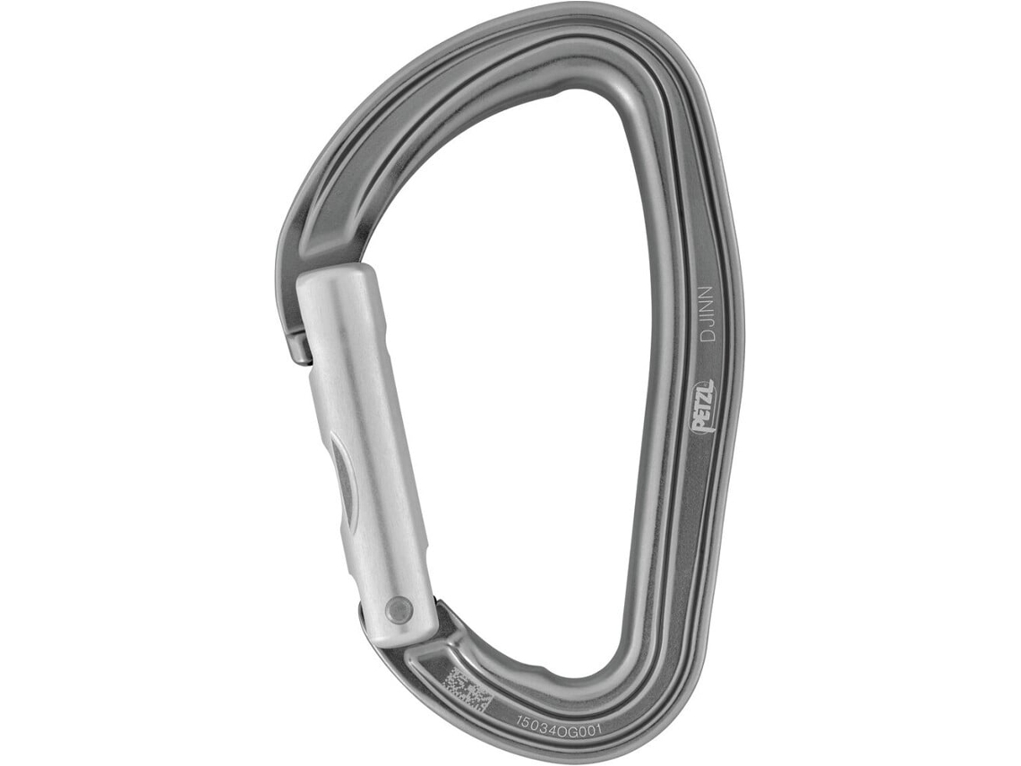 Novo mosquetão reto Petzl Djinn