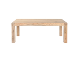 Mesa de Jantar em Teca Marrom, 200x100x76cm ALEXANDRA HOUSE LIVING