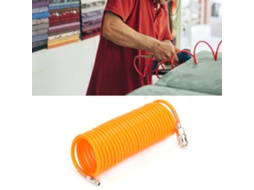 Laxiscreed Mangueira De Ar Pneumática Flexível Pe Com Conectores Rápidos 7,5m