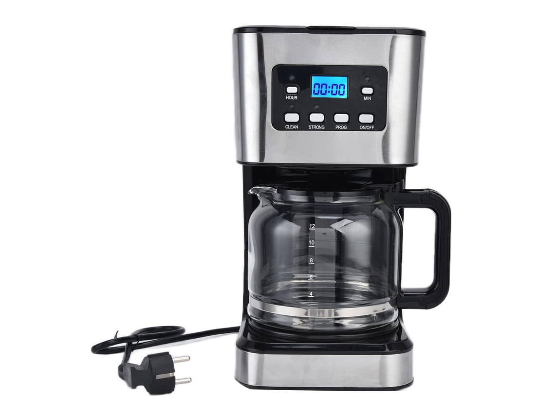 Cafeteira Automática De Filtro Laxiscreed 1,5l Para 12 Chávenas, Com Função Programável