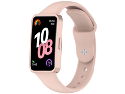 Bracelete para Huawei Band 10 / 9 / 8 Silicone Fivela Reversa Rosa XIAOMOYU