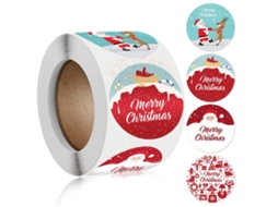 Adesivo de Natal Merry Christmas para Decoração Festiva LAXISCREED
