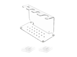 Suporte Para Lâmina De Barbear Para Banheiro, Fácil Instalação, Montado Na Parede, Gancho Transparente Para Lâmina De Barbear. Hengjian