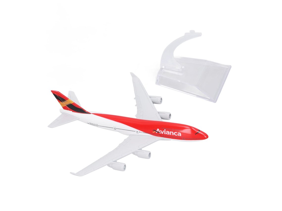 Mali modelo de Avião de Liga Simulado Diecast com Base para Decoração e Brinquedo Adulto e Criança