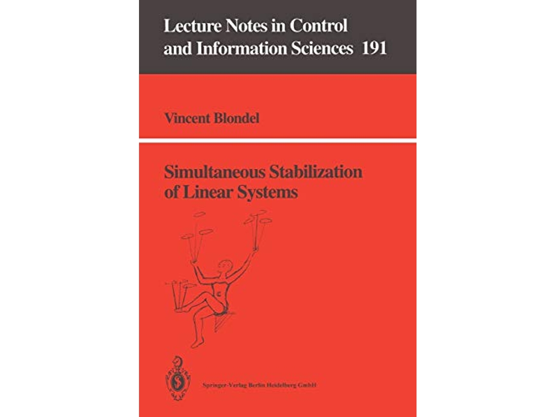 Livro Simultaneous Stabilization of Linear Systems Lecture Notes in Control and Information Sciences 191 de Vincent Blondel (Inglês)