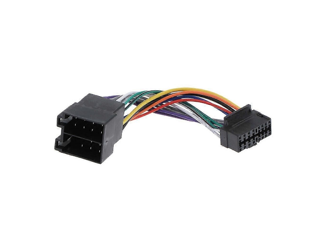 Chicote de fiação para rádio automotivo, conector 16 pinos GOKOCO