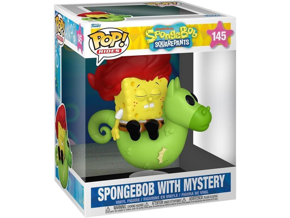 Figurinha Funko Pop! Ride Deluxe | Bob Esponja | Bob