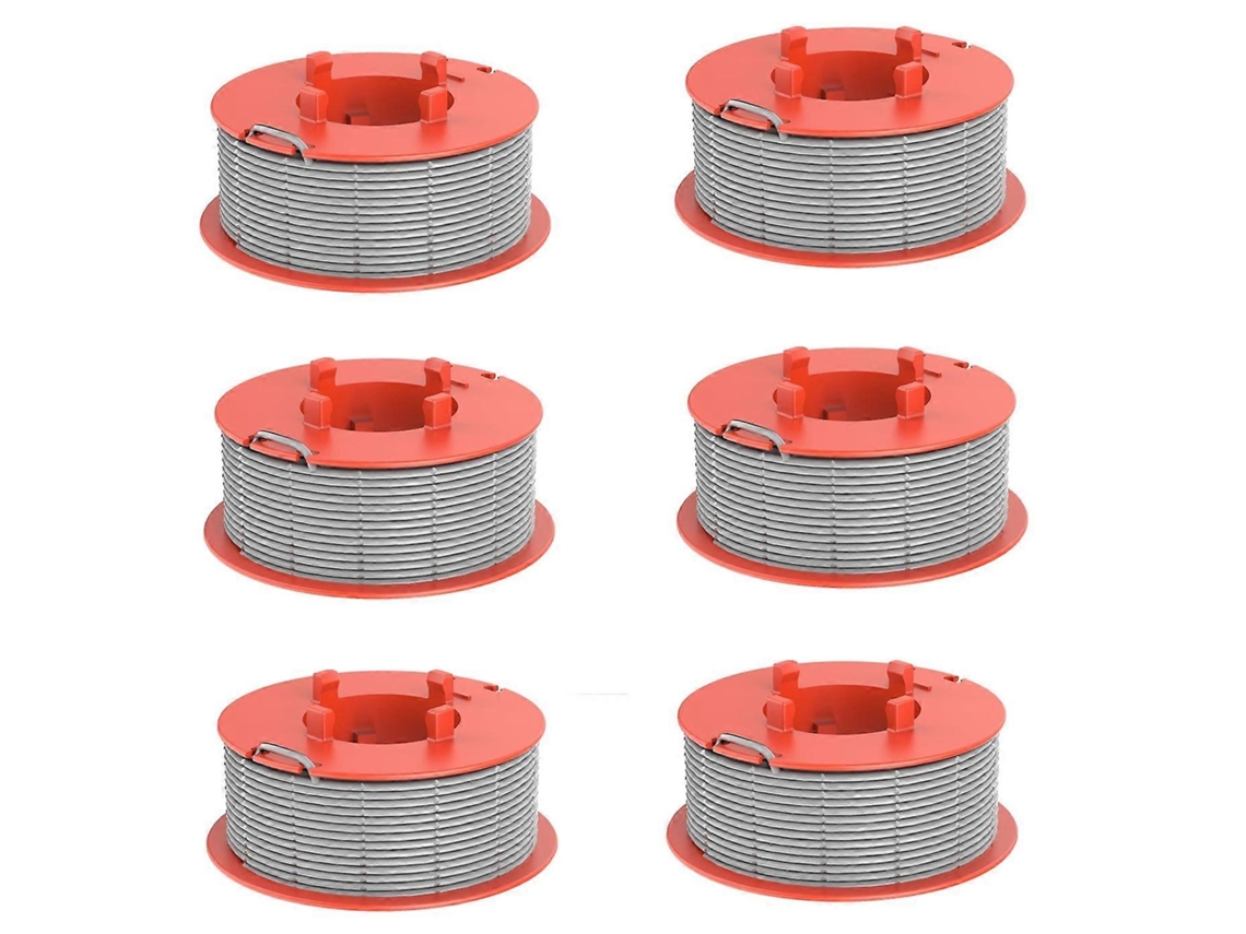T1f 6pcs para Cortador de Grama Bosch Carretel de Linha F016800175