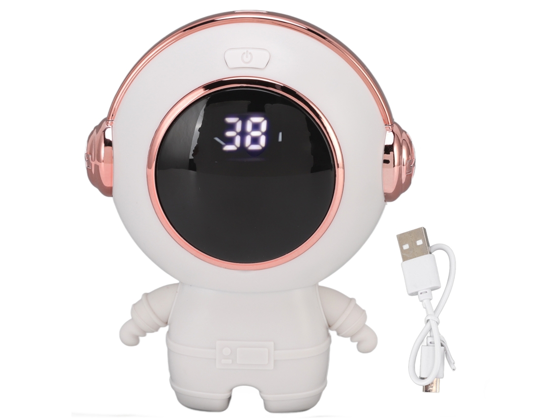 Laxiscreed Aquecedor De Mãos Com Display Digital E Carregador Portátil Para Dias Frio