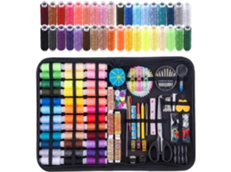 Kit de Costura com 200 Acessórios e 41 Carretéis XL AQUAFORGE