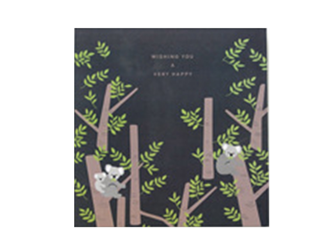 Álbum de Fotos Autoadesivo Urso Koala Diy Scrapbook