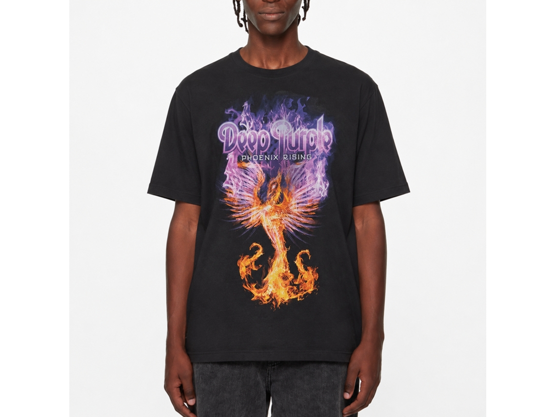 Deep Purple Phoenix Rising T-shirt Classic Unisex Adults Size:xxl