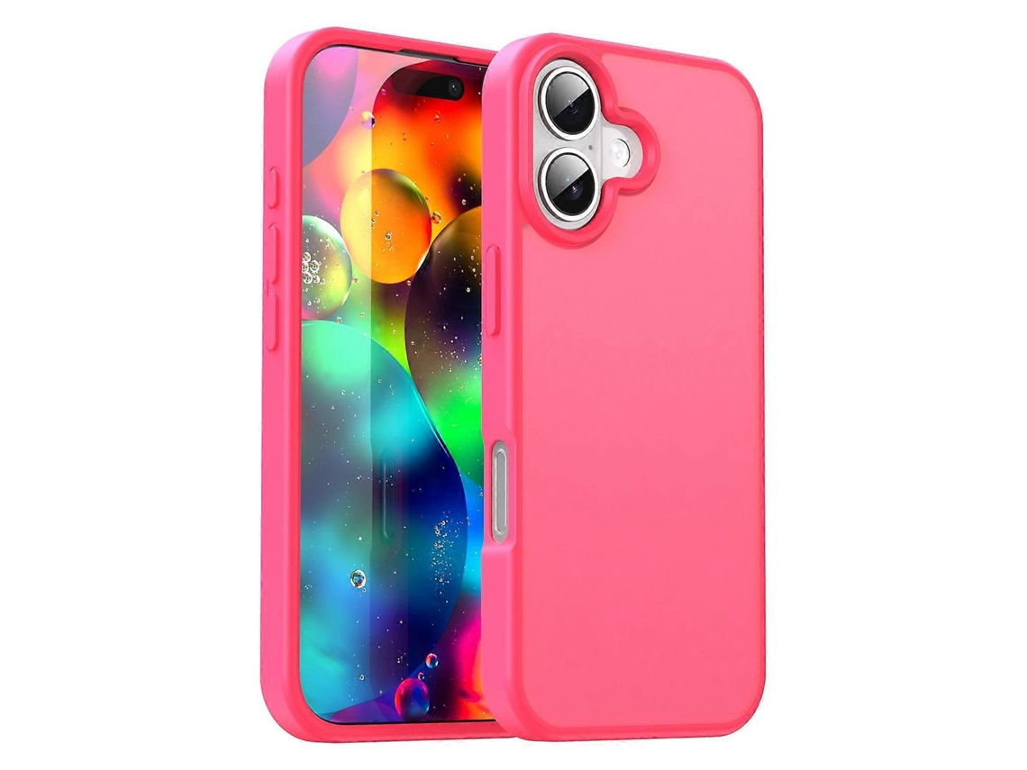 Capa Para Celular Híbrida De Tpu Translúcida Fosca Série Fanying