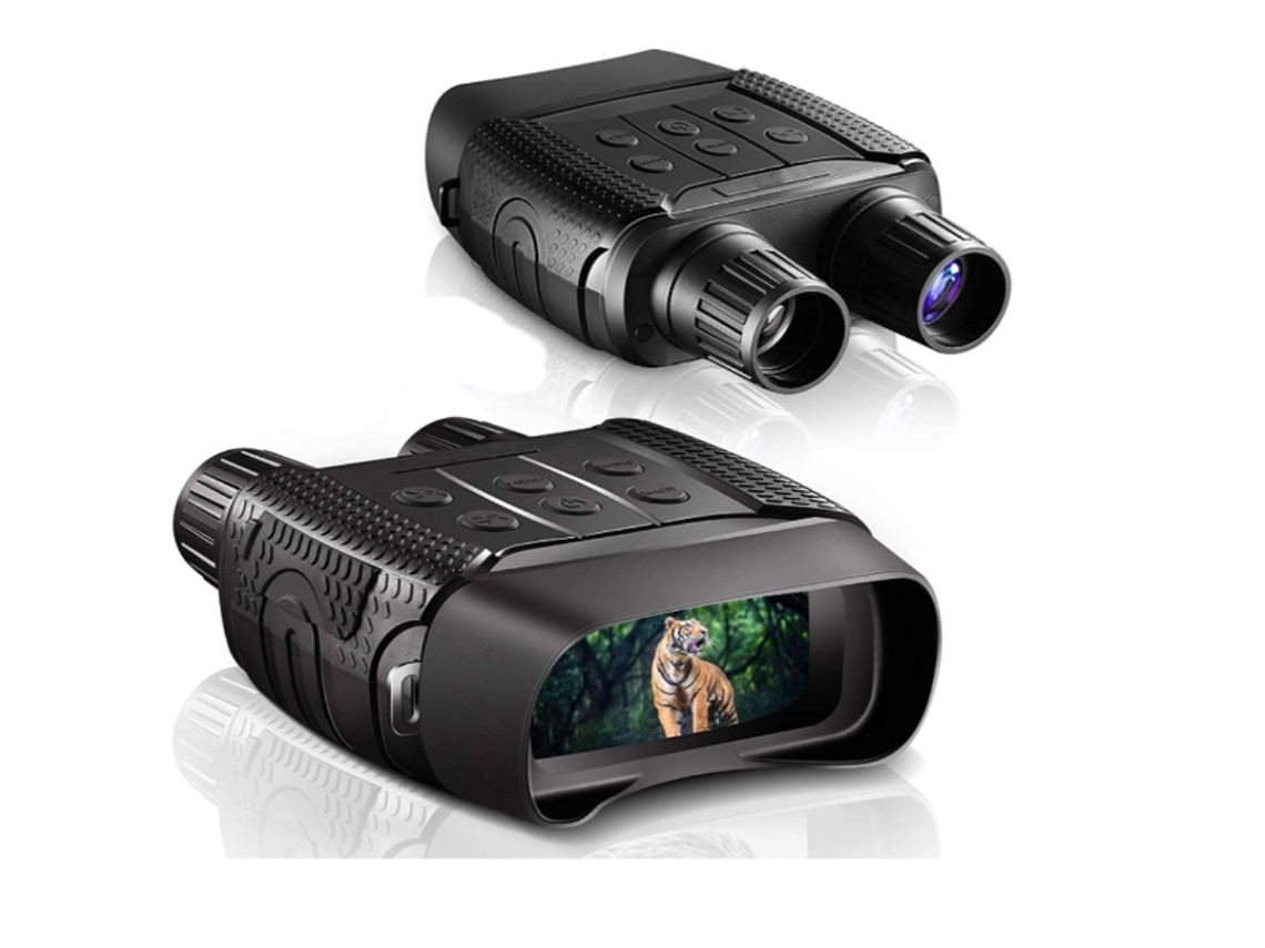 Binóculos De Óculos De Visão Noturna, Binóculos Infravermelho Digital Câmera 2.31 Tft Hd Lcd, Caça, Rastreamento De Até 300 Metros Bestvite (preto)