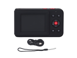 Câmera Digital De Bolso 72mp 2.5k Tela Dupla Zoom 16x Autofoco Compacta Para Viagens Reuniões Graduações Preta