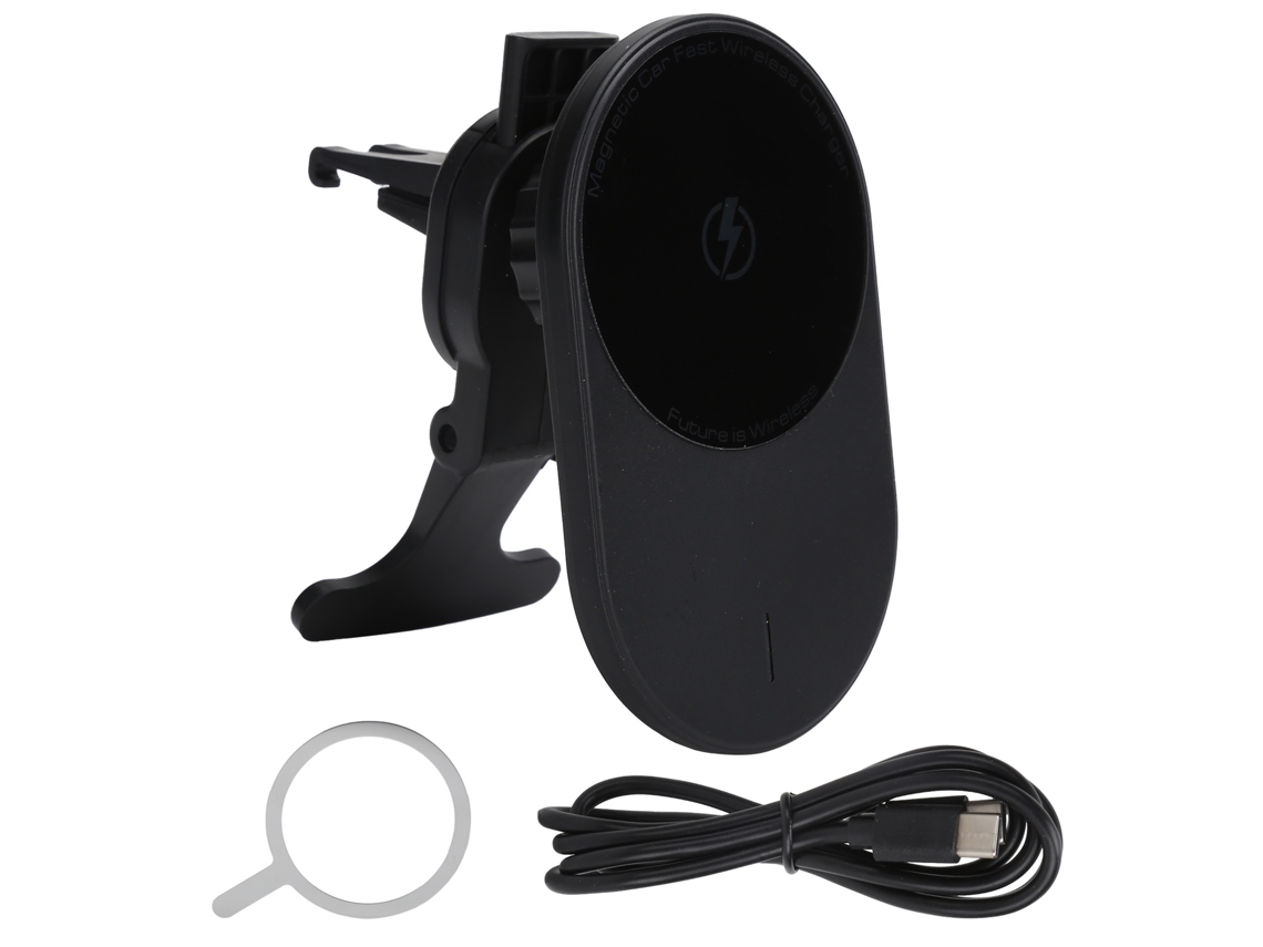 Carregador Sem Fio LAXISCREED 15w com Prensagem Automática