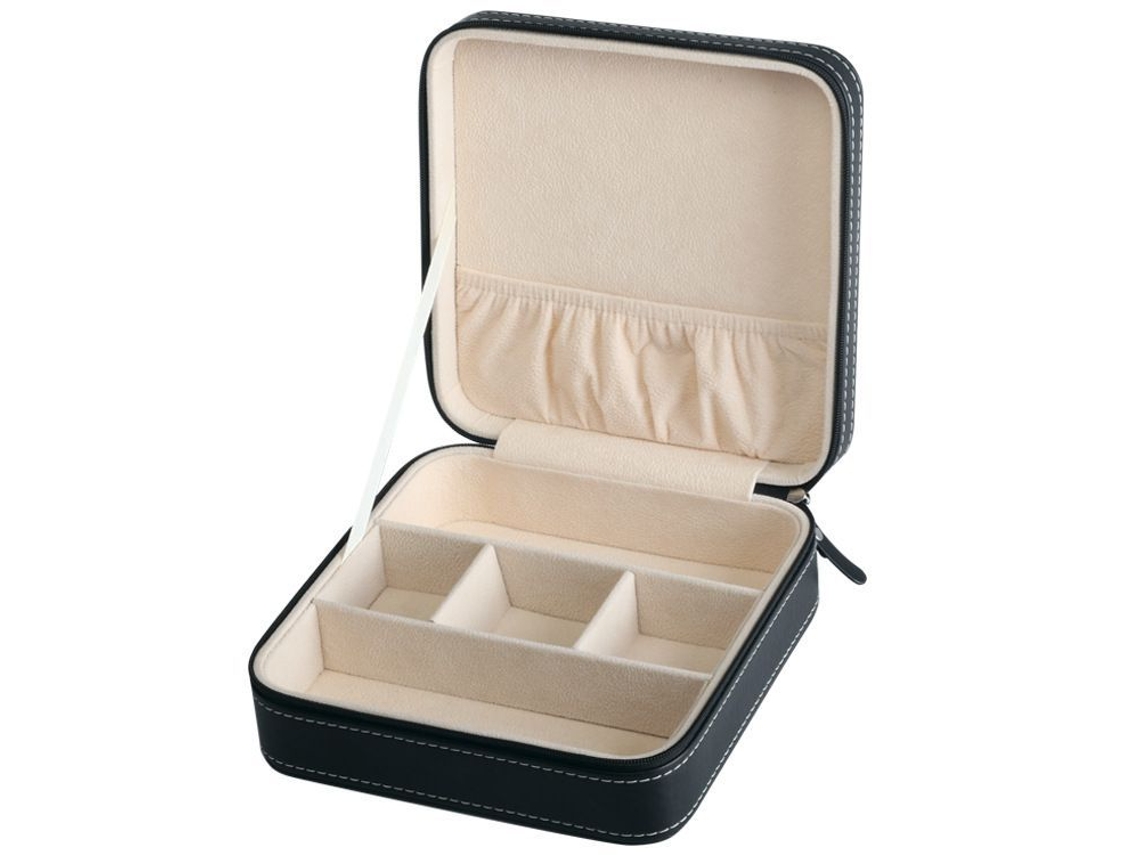 Organizador Portátil para Óculos de Grau com 3 Compartimentos e Zíper para Viagens AQUAFORGE