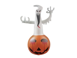 Abóbora Gigante Inflável De Halloween, Decoração Fantasma, Adereços De Terror Para Áreas Internas E Externas, Brinquedo Infantil Ly Ebike