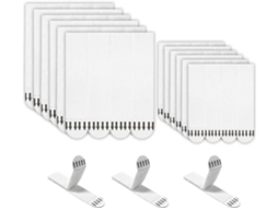 Fitas Adesivas Brancas Para Pendurar Quadros, 192 Pares Adesivos De Nylon Para Decoração 20x46mm