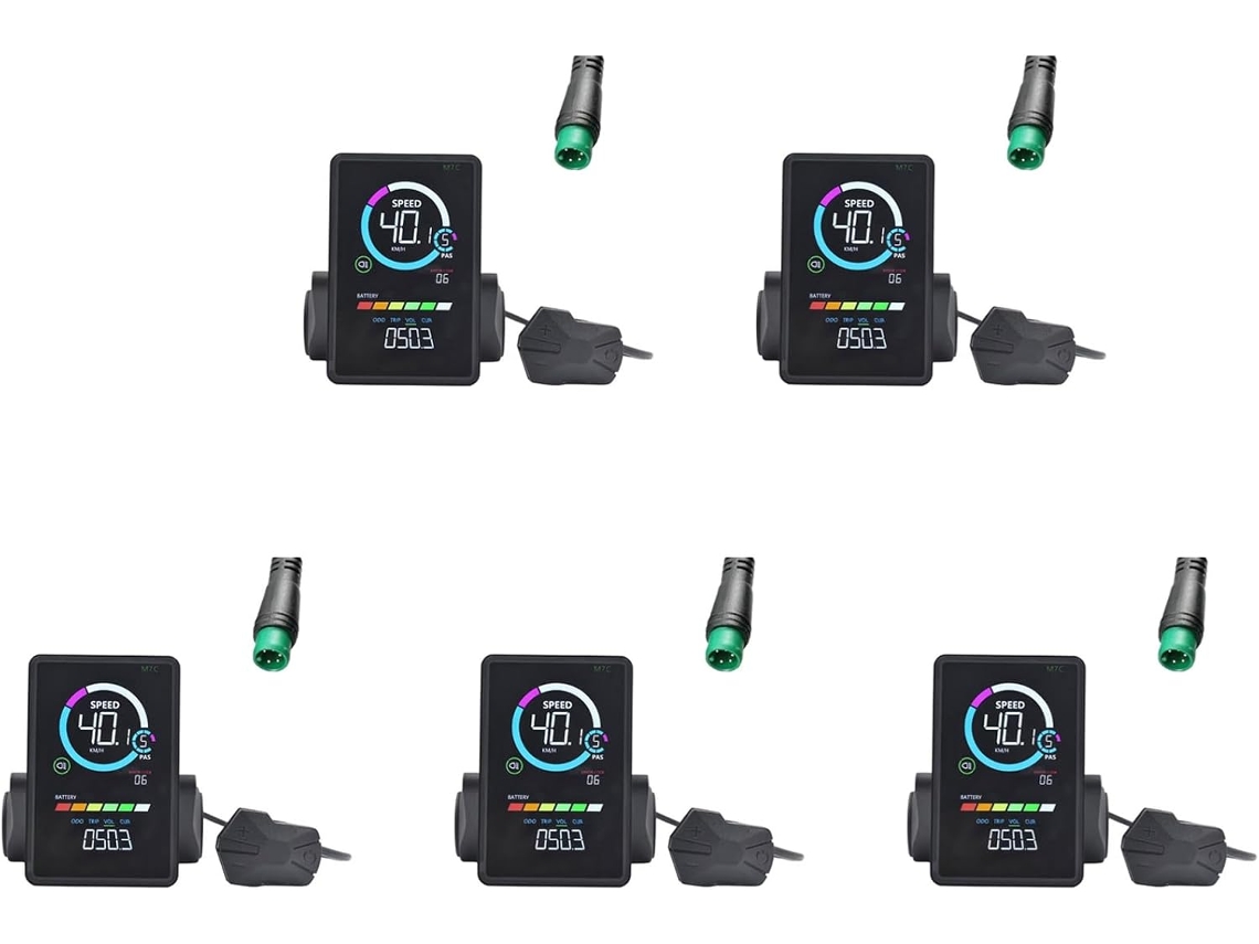 5x Compteur LCD pour Vélo Électrique 24V-60V SFUSHOS