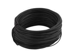 Fio de Ferro Eletrogalvanizado Revestido Pvc Preto Yg141 com Diâmetro 0,9 Mm CHABERLU