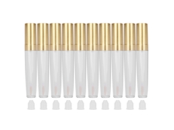 Tubos E Garrafas De Gloss Labial Vazios Recarregáveis Diy Para Armazenamento De Batons