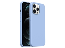 Capa De Silicone Líquido Ultra Fina Para Iphone 12 Pro Max - Cobertura Total - Magsafe