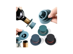 Tampa De Silicone Anti-vazamento Para Garrafas De Champanhe, Cerveja E Vinho, Mantém A Vedação Perfeita, Utensílio De Cozinha Para Bar.