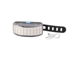 Lanterna Traseira de Bicicleta LED 4 Cores Recarregável USB Alta Brilho Resistente IPX5 S/MARCA