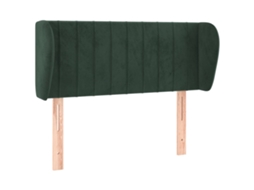 Headboard, Headboards Vidaxl Verde Veludo (83 X 23 X 78/88 Cm)