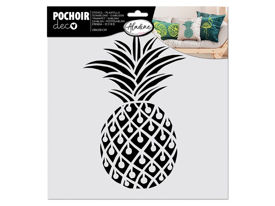 Plantilla textil - Ananas