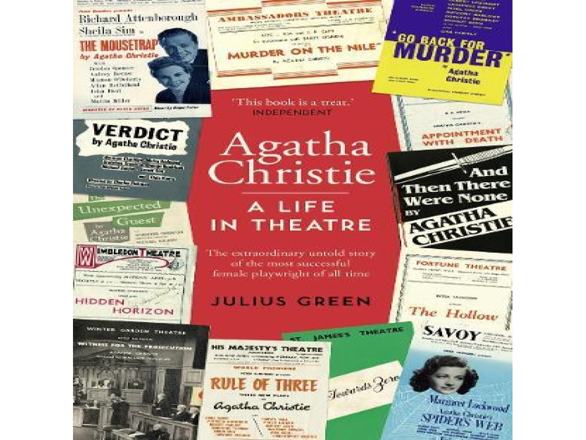 Livro Agatha Christie A Life in Theatre Curtain Up de Julius Green (Inglês)