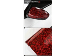 Película Adesiva 6d À Prova Dágua para Carro Pet, 30x200 Cm para Motocicletas e Automóveis HENTEN HOME Vermelho