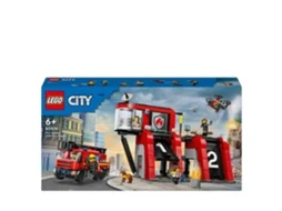Lego 60414 Quartel Dos Bombeiros Com Camião Dos Bombeiros