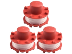 Bobinas de fio E8q 3 Fio para cortador de grama Einhell, peça de reposição J0z 3405096