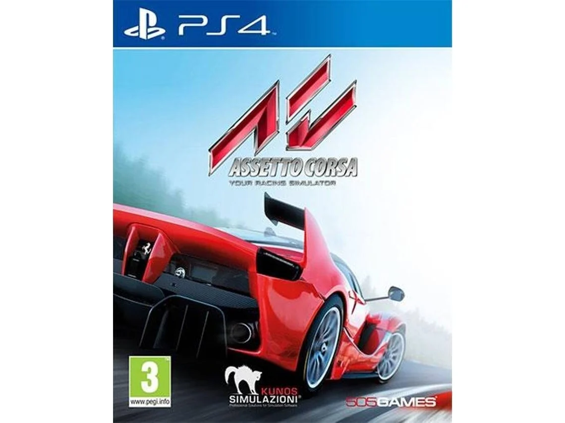 Jogo PS4 Assetto Corsa