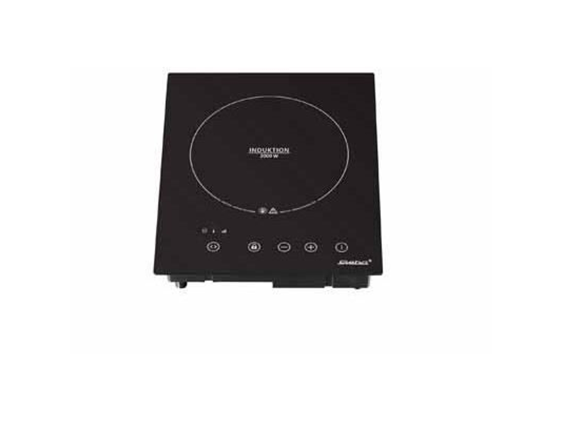 Placa De Indução Steba Ik 60 E Preto 2000 W Controle Por Botões
